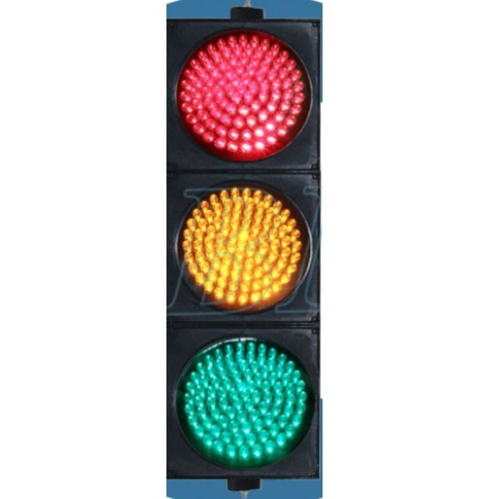 Luksofors 100mm LED sarkans/dzeltens/zaļš